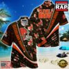 Cleveland Browns NFL Hawaii Shirt With Tropical Flower Pattern 7 NFL Cleveland Browns Summer Hawaii Shirt With Tropical Flower Pattern