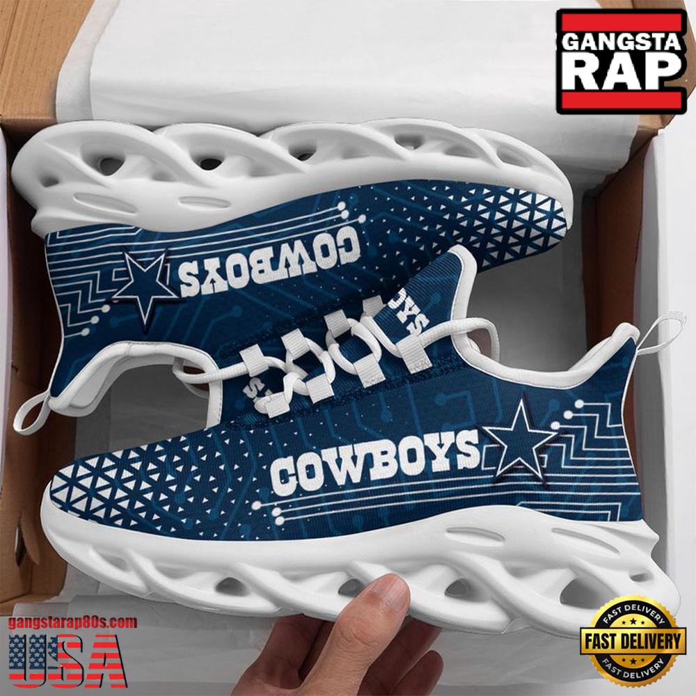 NFL Dallas Cowboys Electrical Circuit Sport Team Max Soul Shoes NFL Dallas Cowboys Electrical Circuit Sport Team Max Soul Shoes