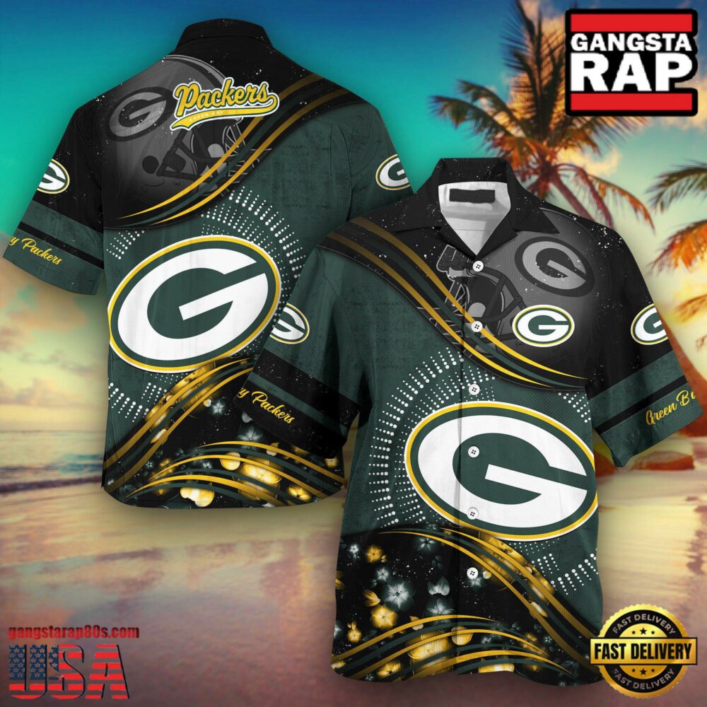Green Bay Packers NFL Hawaii Shirt New Design Fans Gifts Green Bay Packers NFL Hawaii Shirt New Design Fans Gifts