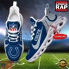 Personalized NFL Indianapolis Colts Name Max Soul Shoes 3 NFL Indianapolis Colts Custom Name Max Soul Shoes Gift For Fans