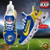 Personalized NFL Los Angeles Rams Name Max Soul Shoes 3 NFL Los Angeles Rams Custom Name Max Soul Shoes Gift For Fans