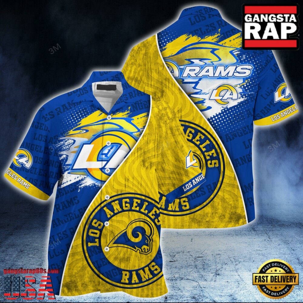 Los Angeles Rams NFL Hawaii Shirt New Trend For This Season Los Angeles Rams NFL Hawaii Shirt New Trend For This Season