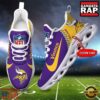 Personalized NFL Minnesota Vikings Name Max Soul Shoes 2 NFL Minnesota Vikings Custom Name Max Soul Shoes Gift For Fans