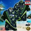 Seattle Seahawks NFL Hawaii Shirt With Tropical Flower Pattern 2 NFL Seattle Seahawks Summer Hawaii Shirt With Tropical Flower Pattern