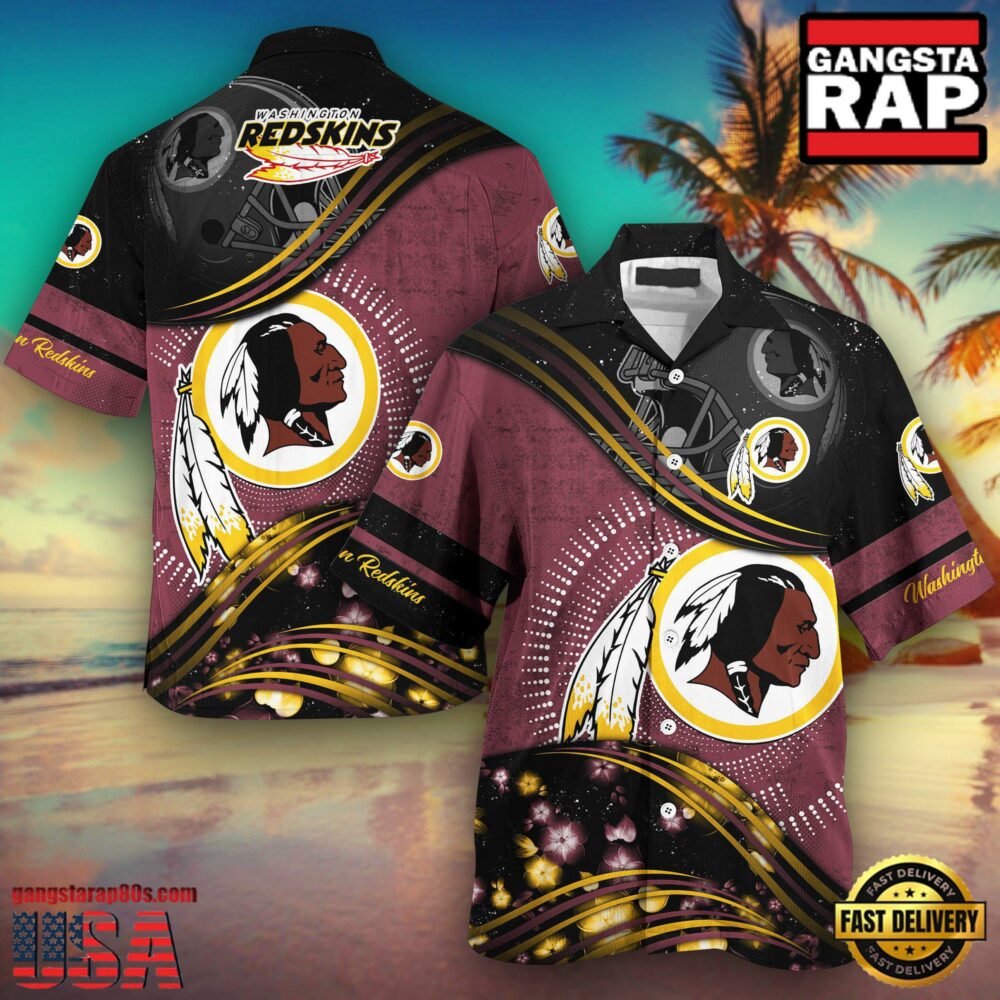 NFL Washington Redskins Summer Hawaii Shirt New Design Fans Gifts