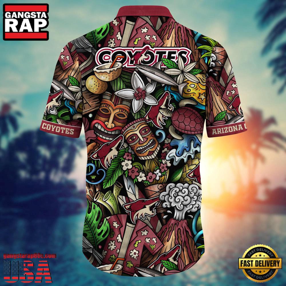 NHL Arizona Coyotes Hawaiian Shirt
