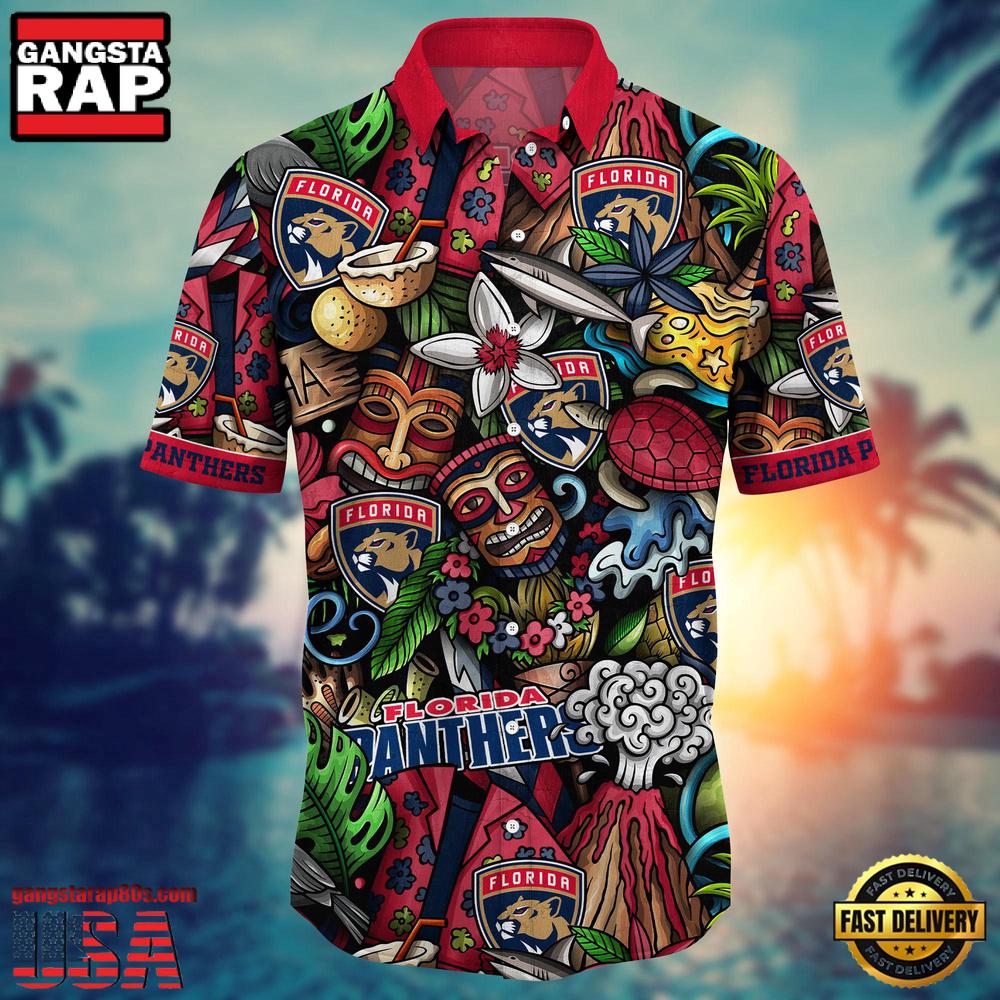 NHL Florida Panthers Hawaiian Shirt