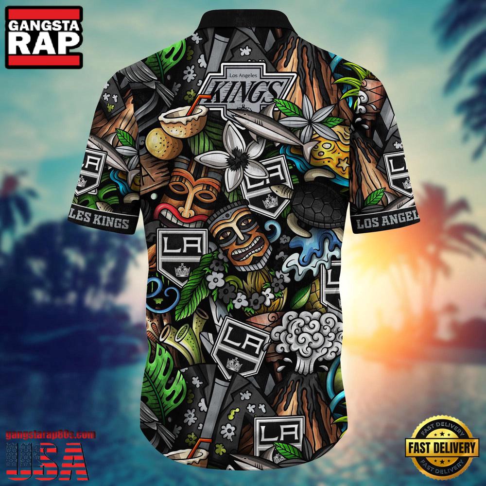 NHL Los Angeles Kings Hawaiian Shirt NHL Los Angeles Kings Hawaiian Shirt