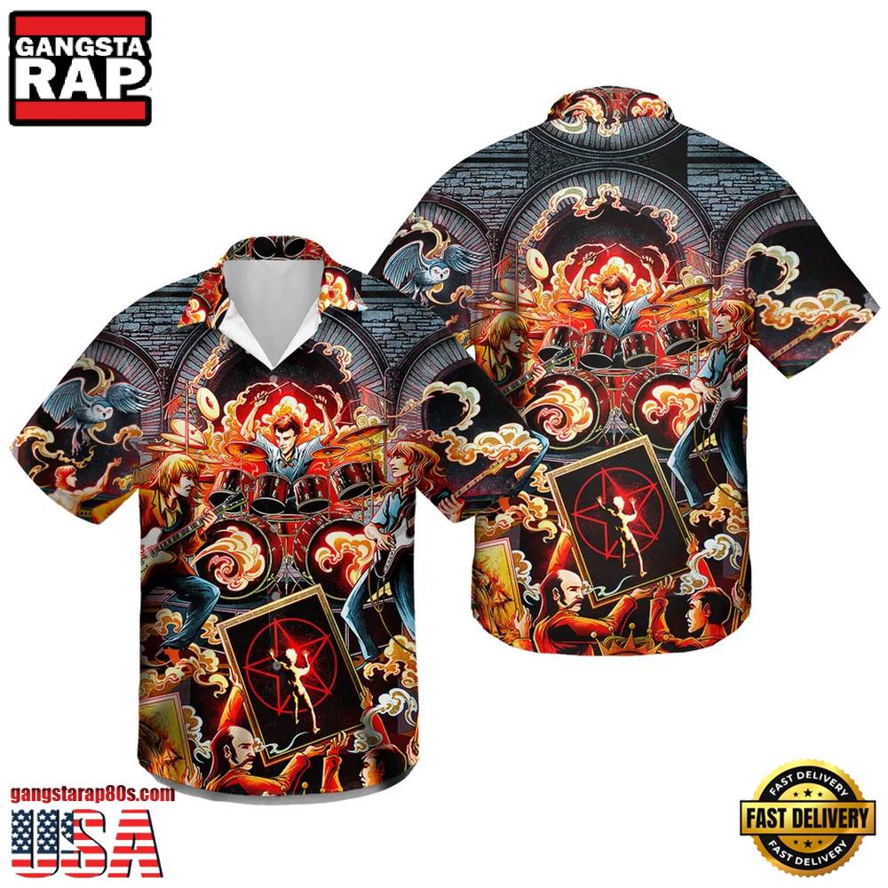 Rush Music Band Concert Art Hawaiian Shirt