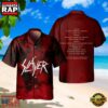 Slayer Music Band World Painted Blood Album 3D Print Hawaiian Shirt