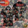 Slipknot Rock Band Floral Mask Horror Summer Hawaiian Shirt