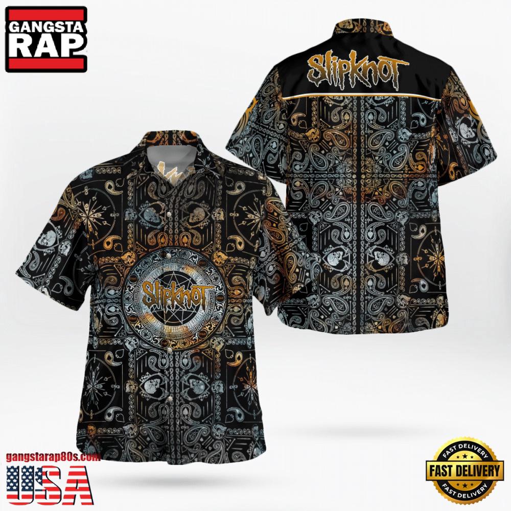 Slipknot Rock Band Metal Ritual Summer Hawaiian Shirt