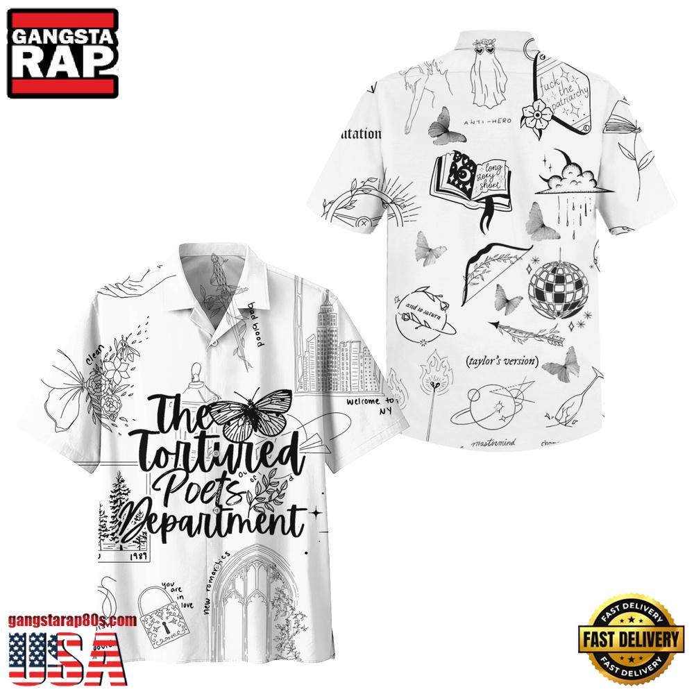 Taylor Swift Music Tour Hawaiian Shirt