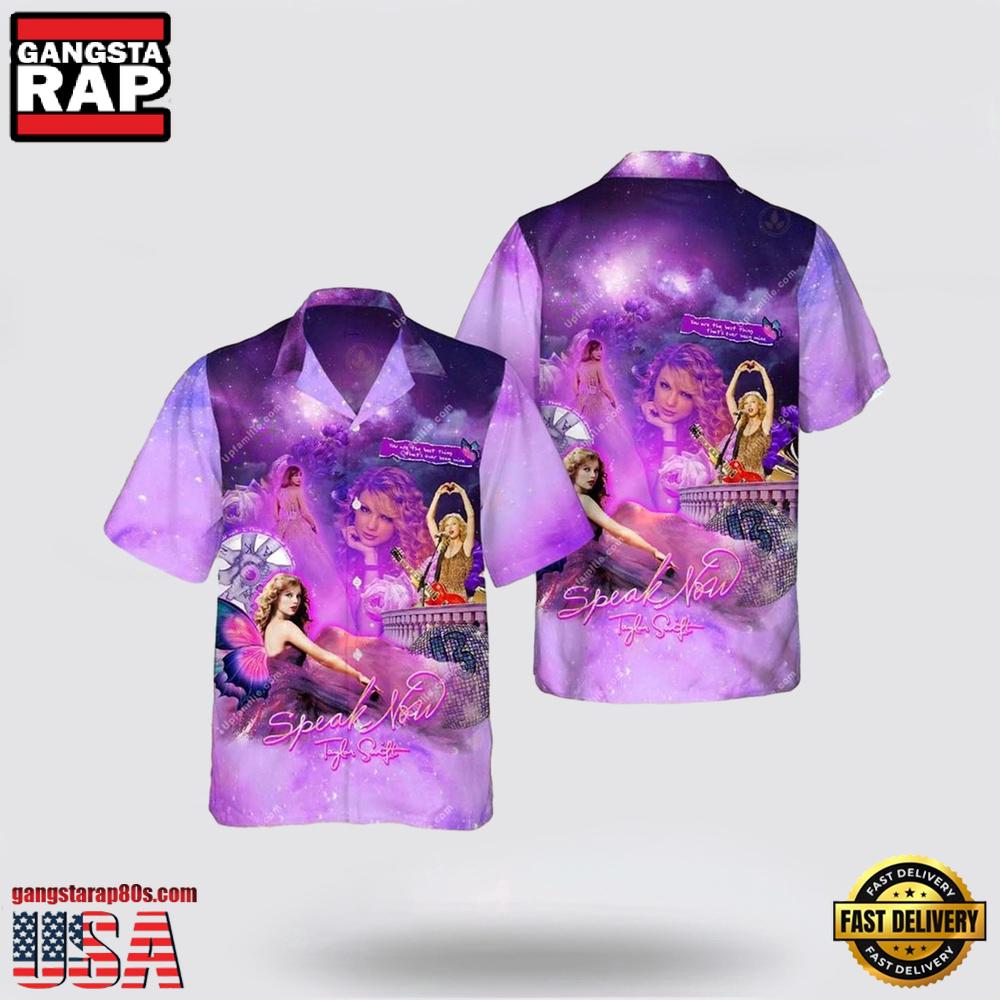 Taylor Swift Speak Now Era Outfit Inspo Eras Tour Fan Hawaiian Shirt