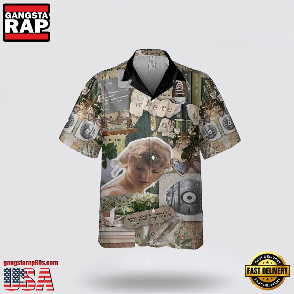 Taylor Swift Summer Tour Vintage Hawaiian Shirt For Men Women Taylor Swift Summer Tour Vintage Hawaiian Shirt For Men Women