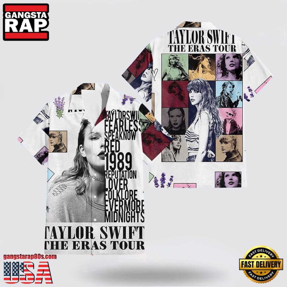 Taylor Swift The Eras Tour Concert Hawaiian Shirt For Men Women Taylor Swift The Eras Tour Concert Hawaiian Shirt For Men Women