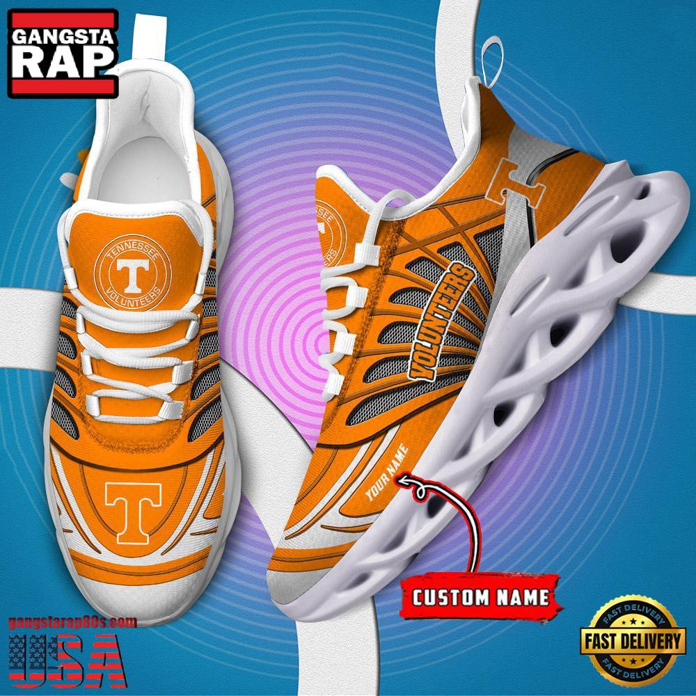 NCAA Tennessee Volunteers Custom Name Max Soul Shoes Sneaker NCAA Tennessee Volunteers Custom Name Max Soul Shoes Sneaker