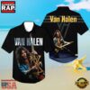 Van Halen Rock Band Guitar Album Hawaiian Shirt
