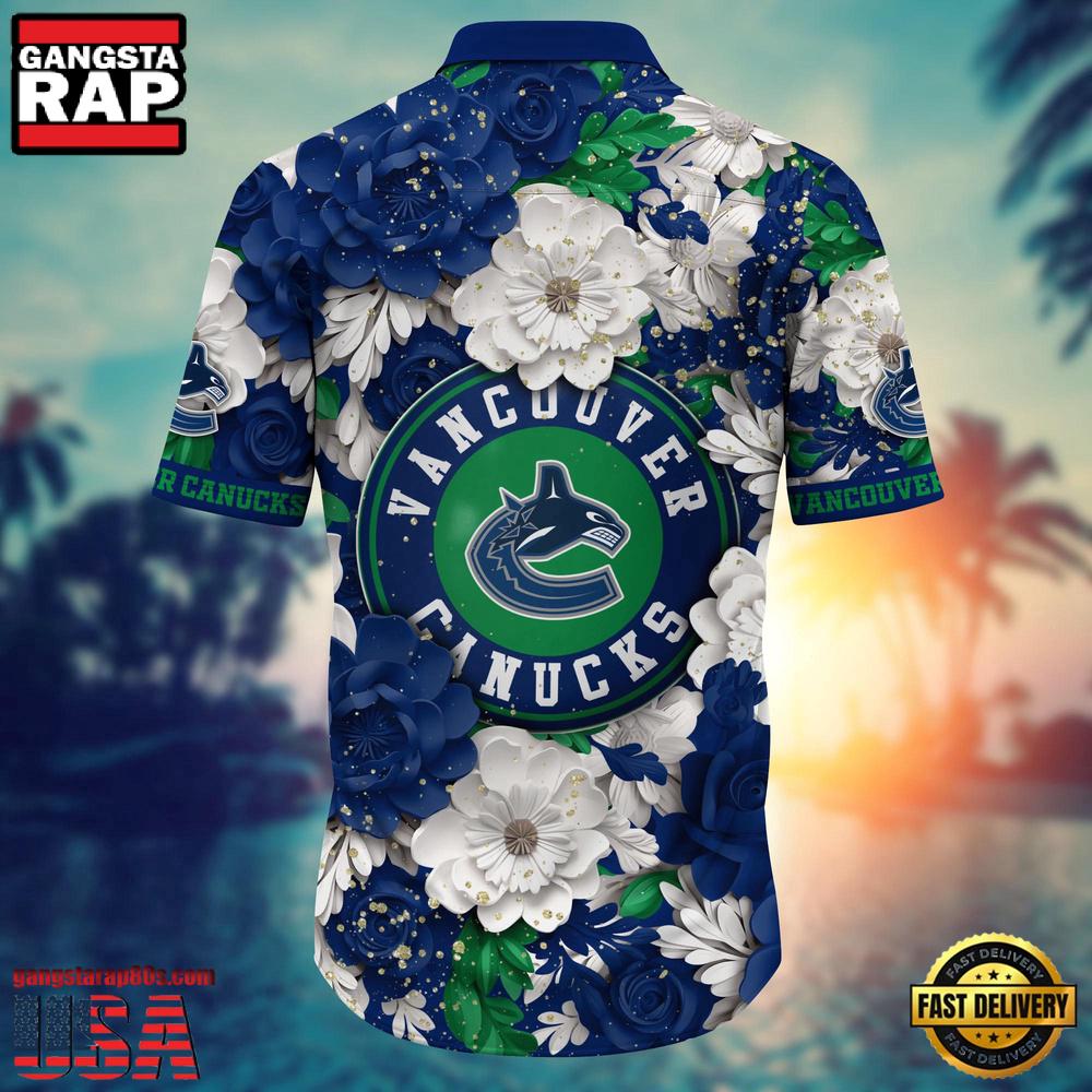 Vancouver Canucks NHL Team Hawaiian Shirt Vancouver Canucks NHL Team Hawaiian Shirt