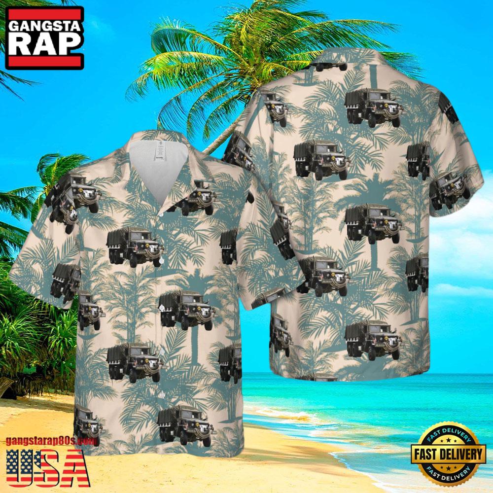 1953 Kaiser M35A2 Us Army Truck Veteran Hawaiian Shirt 1953 Kaiser M35A2 Us Army Truck Veteran Hawaiian Shirt