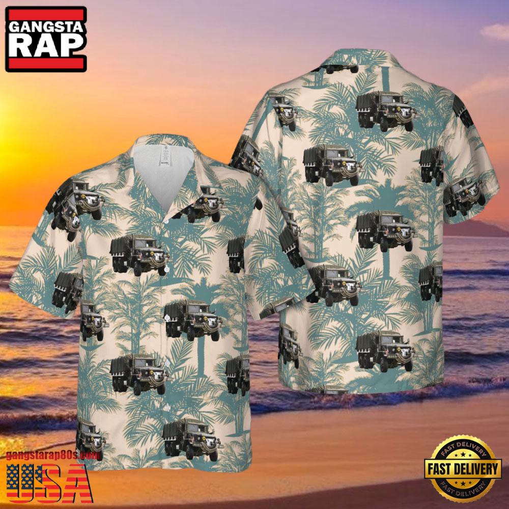 1953 Kaiser M35A2 Us Army Truck Veteran Hawaiian Shirt 1953 Kaiser M35A2 Us Army Truck Veteran Hawaiian Shirt