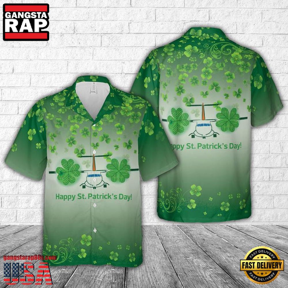 Air St. Patrick'S Day Hawaiian Shirt For Men Air St. Patrick'S Day Hawaiian Shirt For Men