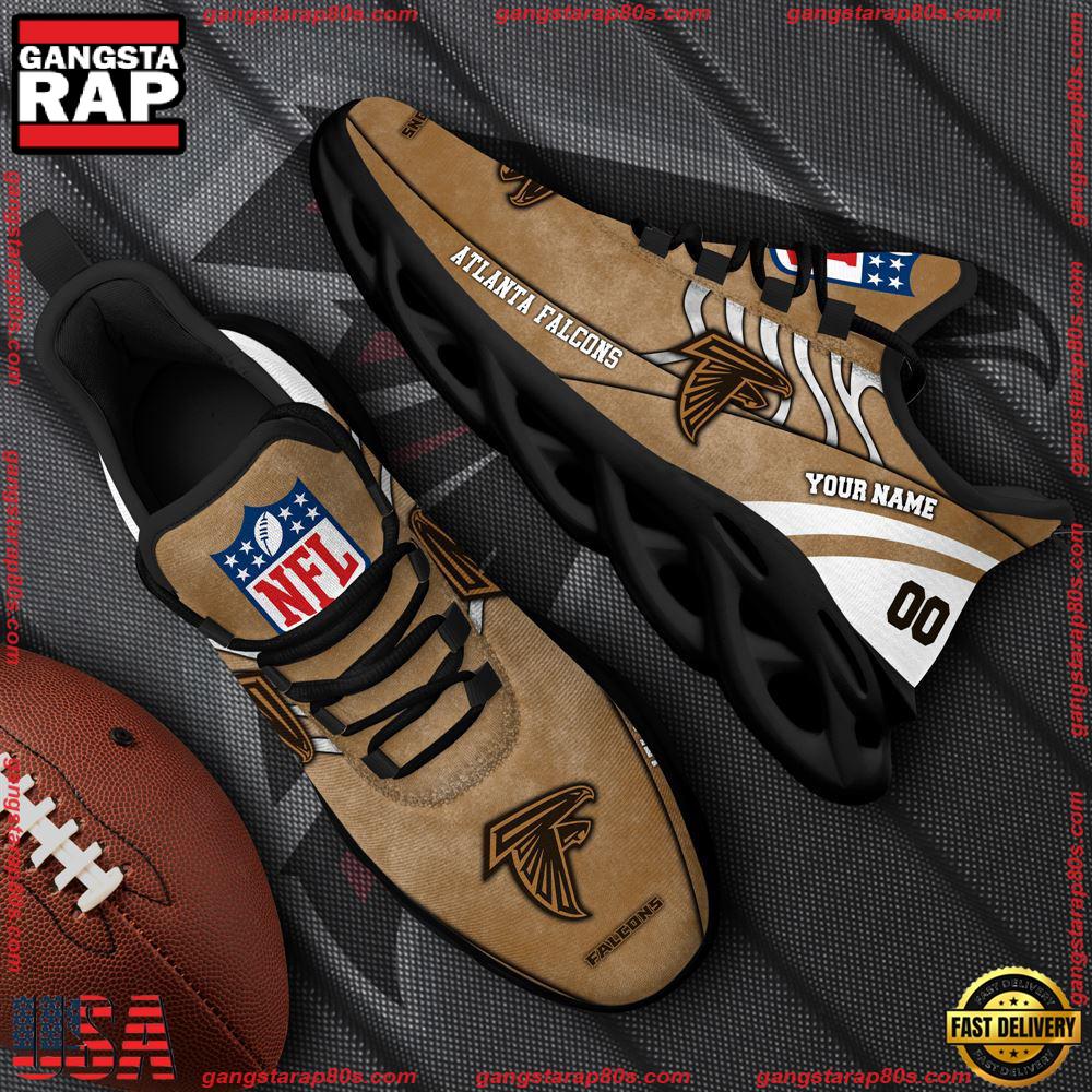 NFL Atlanta Falcons New Design Max Soul Shoes, Running Sneakers NFL Atlanta Falcons New Design Max Soul Shoes, Running Sneakers