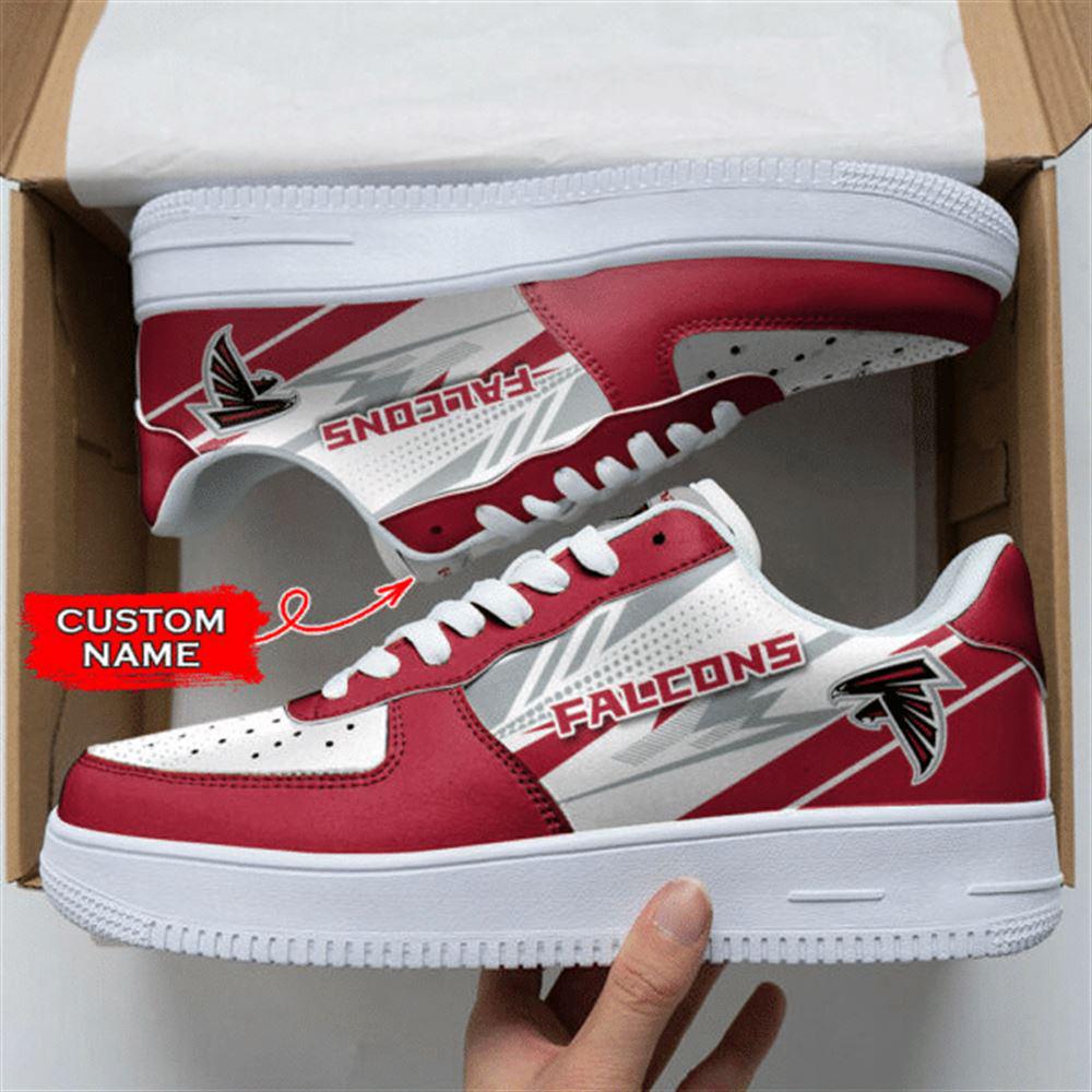 NFL Custom Name Atlanta Falcons Super Bowl Air Force 1 Shoes Sneakers NFL Custom Name Atlanta Falcons Super Bowl Air Force 1 Shoes Sneakers
