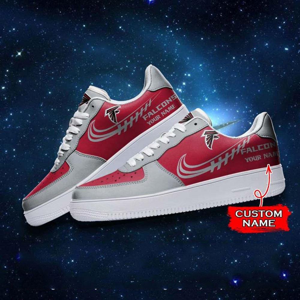 NFL Custom Name Atlanta Falcons Super Bowl Air Force 1 Sneaker Shoes NFL Custom Name Atlanta Falcons Super Bowl Air Force 1 Sneaker Shoes