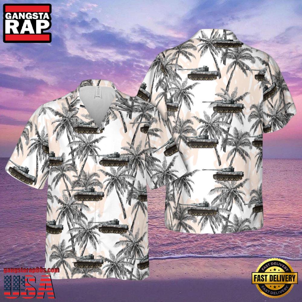 Ausf.H1, Used By Pz.Abt.501, September 1942 Veteran Hawaiian Shirt Ausf.H1, Used By Pz.Abt.501, September 1942 Veteran Hawaiian Shirt