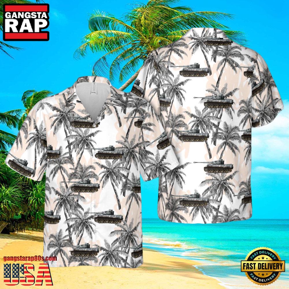 Ausf.H1, Used By Pz.Abt.501, September 1942 Veteran Hawaiian Shirt Ausf.H1, Used By Pz.Abt.501, September 1942 Veteran Hawaiian Shirt