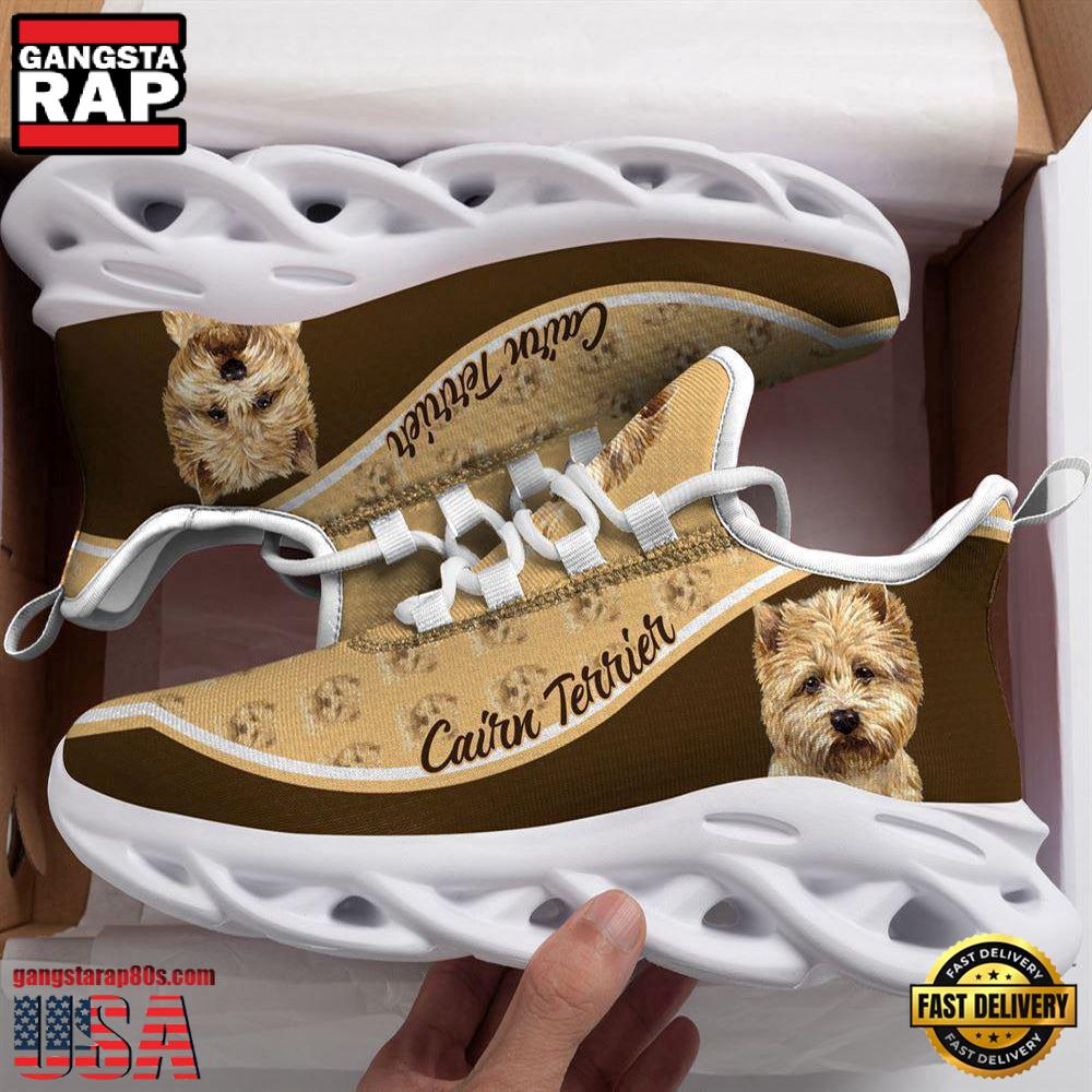 Cairn Terrier Dogs Lover Max Soul Shoes, Running Sneakers Cairn Terrier Dogs Lover Max Soul Shoes, Running Sneakers