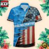 NFL Carolina Panthers US Flag Pattern Hawaiian Shirt 3 Carolina Panthers US Flag Pattern Hawaiian Shirt