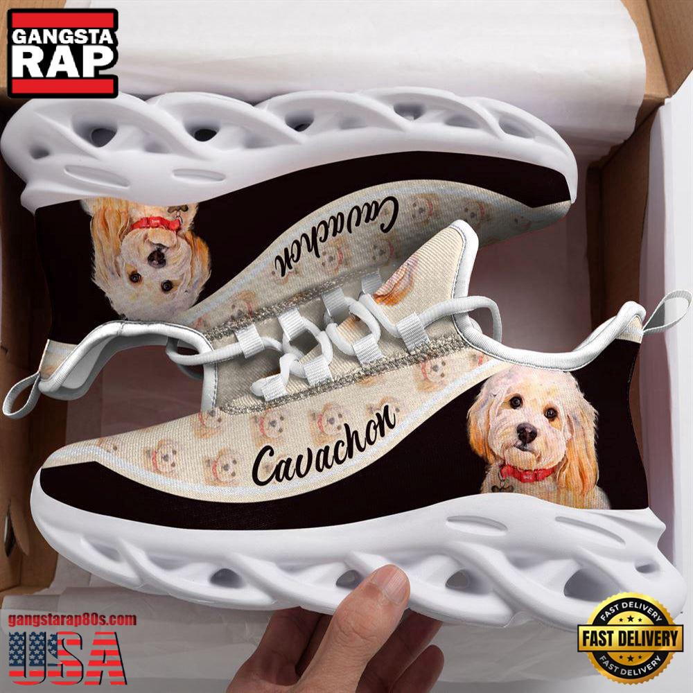 Cavachon Dogs Lover Max Soul Shoes M1, Running Sneakers Cavachon Dogs Lover Max Soul Shoes M1, Running Sneakers