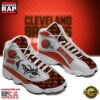 NFL Cleveland Browns Ver 4 Air Jordan 13 Sneaker 2 Cleveland Browns NFL Ver 4 Air Jordan 13 Sneaker - Gift For Fans