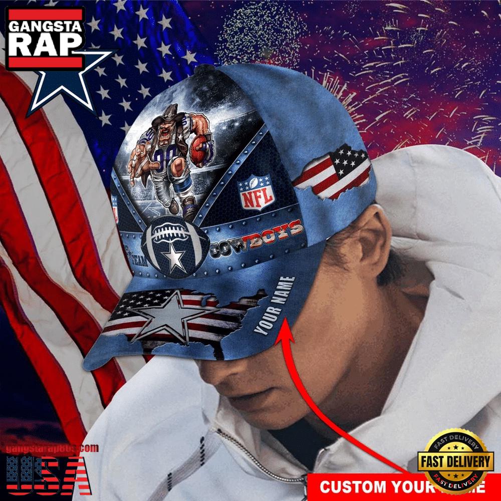 NFL Custom Name Dallas Cowboys Super Bowl LIX 2025 Baseball Cap NFL Custom Name Dallas Cowboys Super Bowl LIX 2025 Baseball Cap