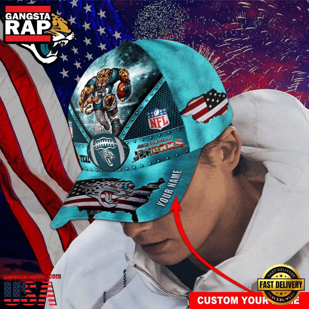 NFL Custom Name Jacksonville Jaguars Super Bowl LIX 2025 Baseball Cap NFL Custom Name Jacksonville Jaguars Super Bowl LIX 2025 Baseball Cap