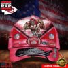 NFL Custom Name Kansas City Chiefs Super Bowl LIX 2025 Baseball Cap 2 Custom Name Kansas City Chiefs NFL Super Bowl LIX Baseball Cap