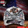 NFL Custom Name Las Vegas Raiders Super Bowl LIX 2025 Baseball Cap 5 Custom Name Las Vegas Raiders NFL Super Bowl LIX Baseball Cap