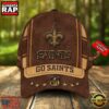 Custom Name New Orleans Saints Nfl Team Sport Baseball Cap