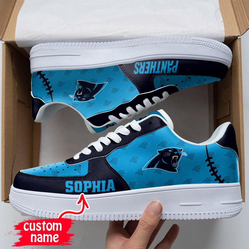 NFL Custom Name Carolina Panthers Air Force 1 NFL Custom Name Carolina Panthers Air Force 1