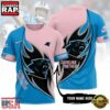 Custom Name NFL Carolina Panthers All Over Print T-Shirt For Fans