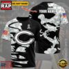 NFL Custom Name Chicago Bears Camo All Over Print T Shirt 1 Custom Name NFL Chicago Bears Camo All Over Print T-Shirt