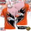 NFL Custom Name Denver Broncos All Over Print T Shirt 1 Custom Name NFL Denver Broncos All Over Print T-Shirt For Fans