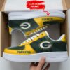 NFL Custom Name Green Bay Packers Custom Super Bowl Air Force 1 Shoes Sneakers For Fans 1 Custom Name NFL Green Bay Packers Custom Air Force 1 Shoes For Fans