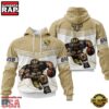 Custom Name NFL New Orleans Saints Mascot 3D Hoodie New Design 2 Custom Name NFL New Orleans Saints Mascot All Over Print Hoodie Shirt