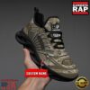 NFL Custom Name San Francisco 49ers Camo Veteran Day Max Soul Shoes Running Sneakers 8 Custom Name NFL San Francisco 49ers Camo Veteran Day Max Soul Shoes