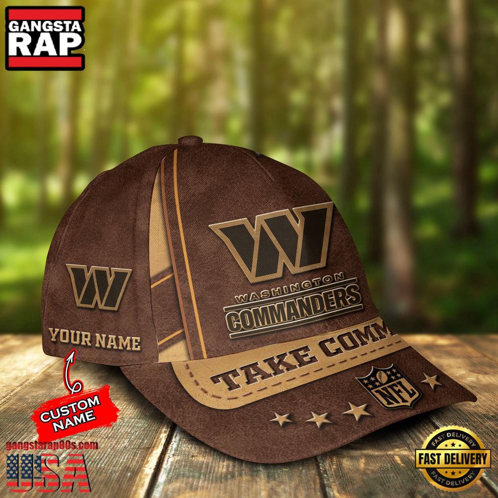 NFL Custom Name Washington Commanders Team Sport Baseball Cap NFL Custom Name Washington Commanders Team Sport Baseball Cap