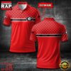 Custom NCAA Georgia Bulldogs Team Logo Pattern Polo Shirt