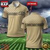 Custom NCAA Purdue Boilermakers Team Logo Pattern Polo Shirt